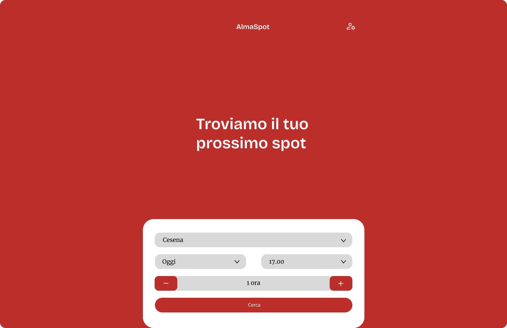 Desktop Home Page mockup